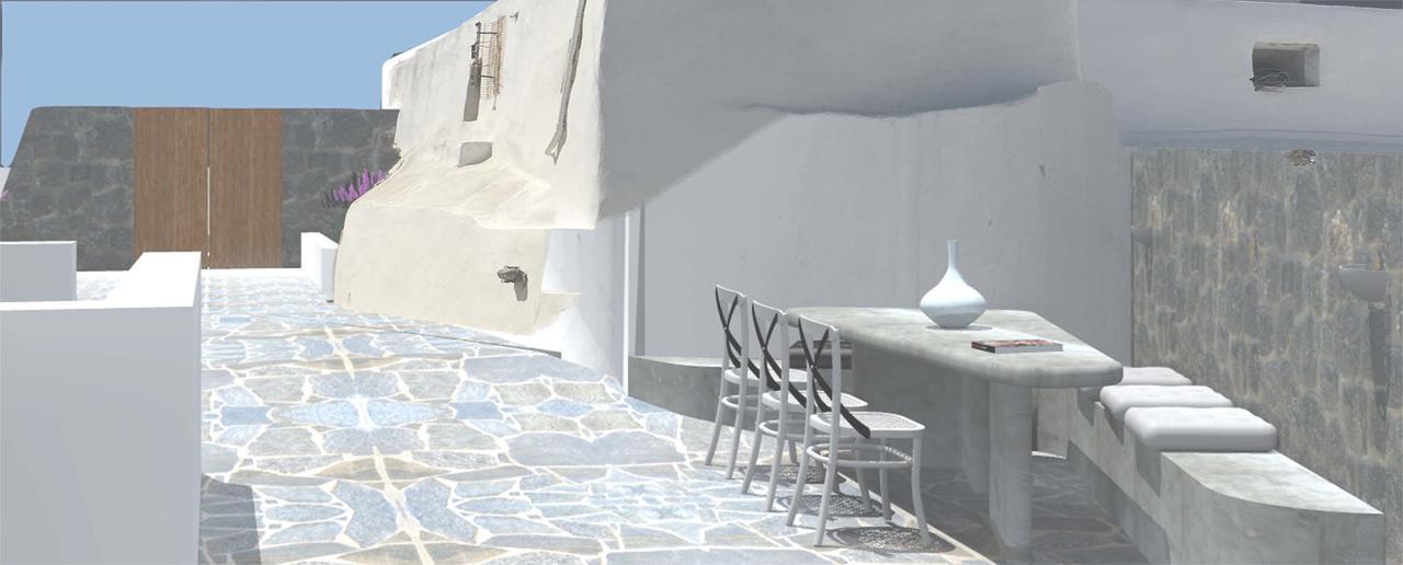 Ianthe Apartments & Villa Oía Exteriér fotografie